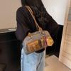 Autumn and winter new retro pillow bag underarm bag Maillard shoulder large capacity tote bag