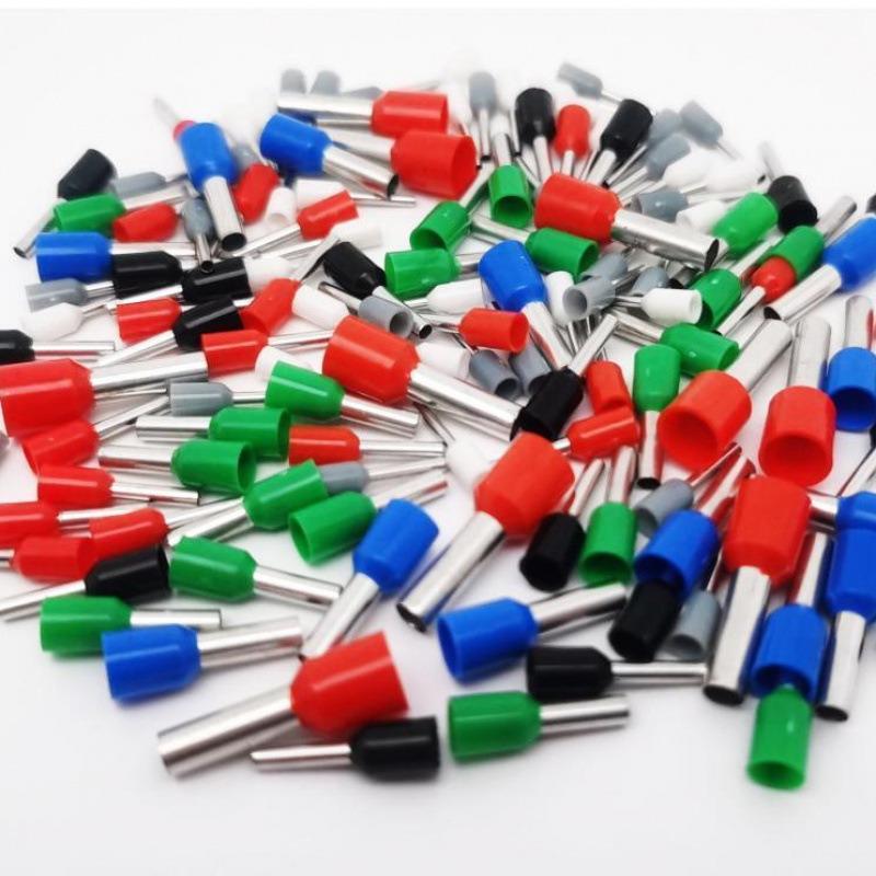 800/1200/1900Pcs Wire Ferrules Kit Awg22-7 Wire Crimp Pin Terminals Ve Terminals Kit Ferrule Connectors Assortment