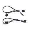 Direct Fit Midrange Speaker Wire Harness 2Pcs Plastic Car Front Door Speaker Wiring Harness 8V0035454A