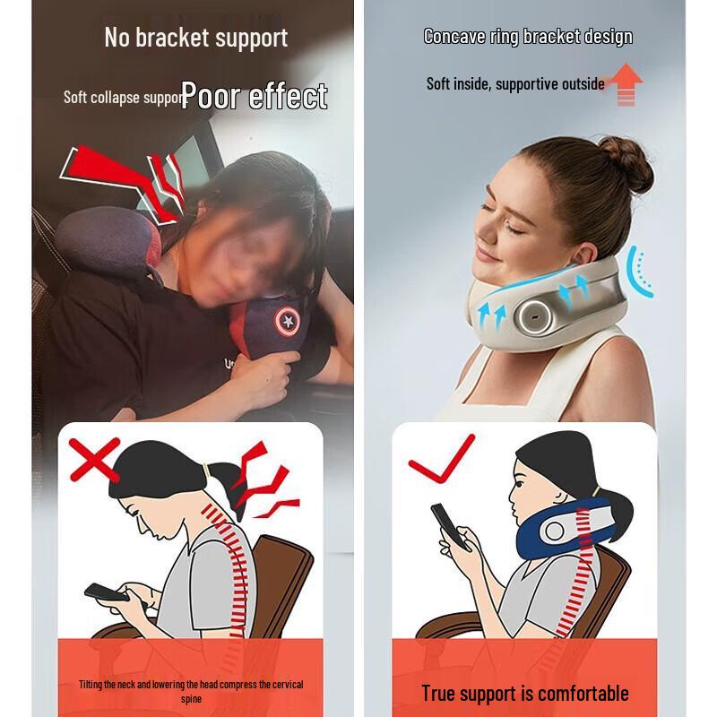 U-shaped Neck and Shoulder Massager with Heat