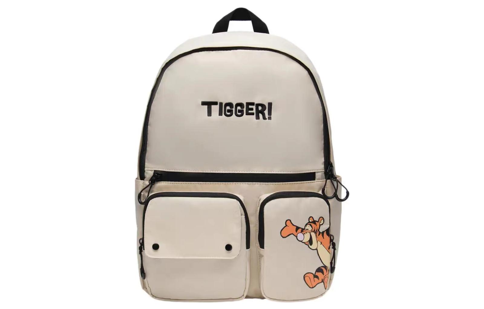 Li Ning Fabric Backpack Regular Unisex Ivory Abss235-5