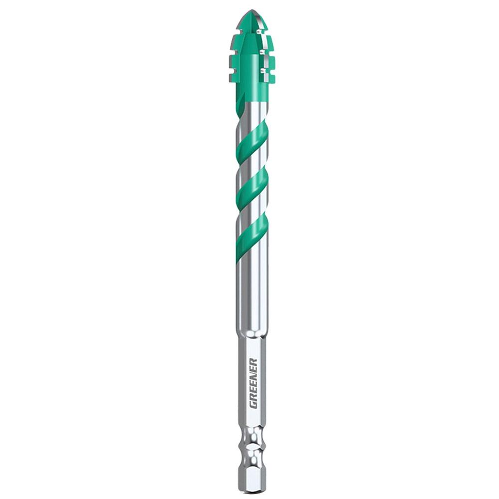 Four-Edged Eccentric Drill Bit Serrated Skewed Head Tile Drill Bit High Hardness Hexagonal Shank Drill Bit Set Drilling Tool