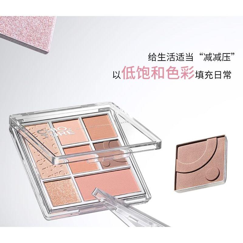 CHIOTURE - Textural 7-Color Eyeshadow Palette - 3 Types