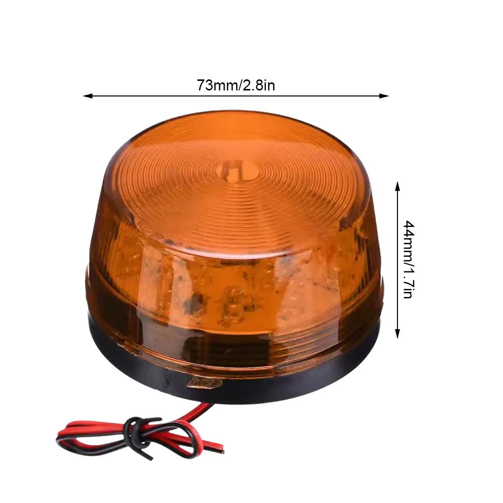 Auto-Blitzlicht, Notfall-Auto, rotierende Verkehrsanzeige, Auto-Blitzlicht, LED, orange, blau, rot, Blitz, Auto-Warnlicht