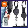 Xiaomi Einziehbarer Anti-Diebstahl-Handyhalter Handy-Lanyard-Riemen Smartphone-Sicherheitsleine mit Gürtelclip für Outdoor-Reisen