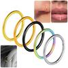 10Pcs Titanium Nose Rings Septum Piercing Clicker Nose Hoops Piercings Hinged Segment Rings Helix Piercing Unisex Body Jewelry