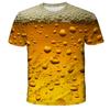 2023 Men'S T-Shirt 3d Printed Beer T Shirt For Men Funny Men'S Shirt Casual Summer Streetwear Unisex Tshirt Top Men'S Clothing