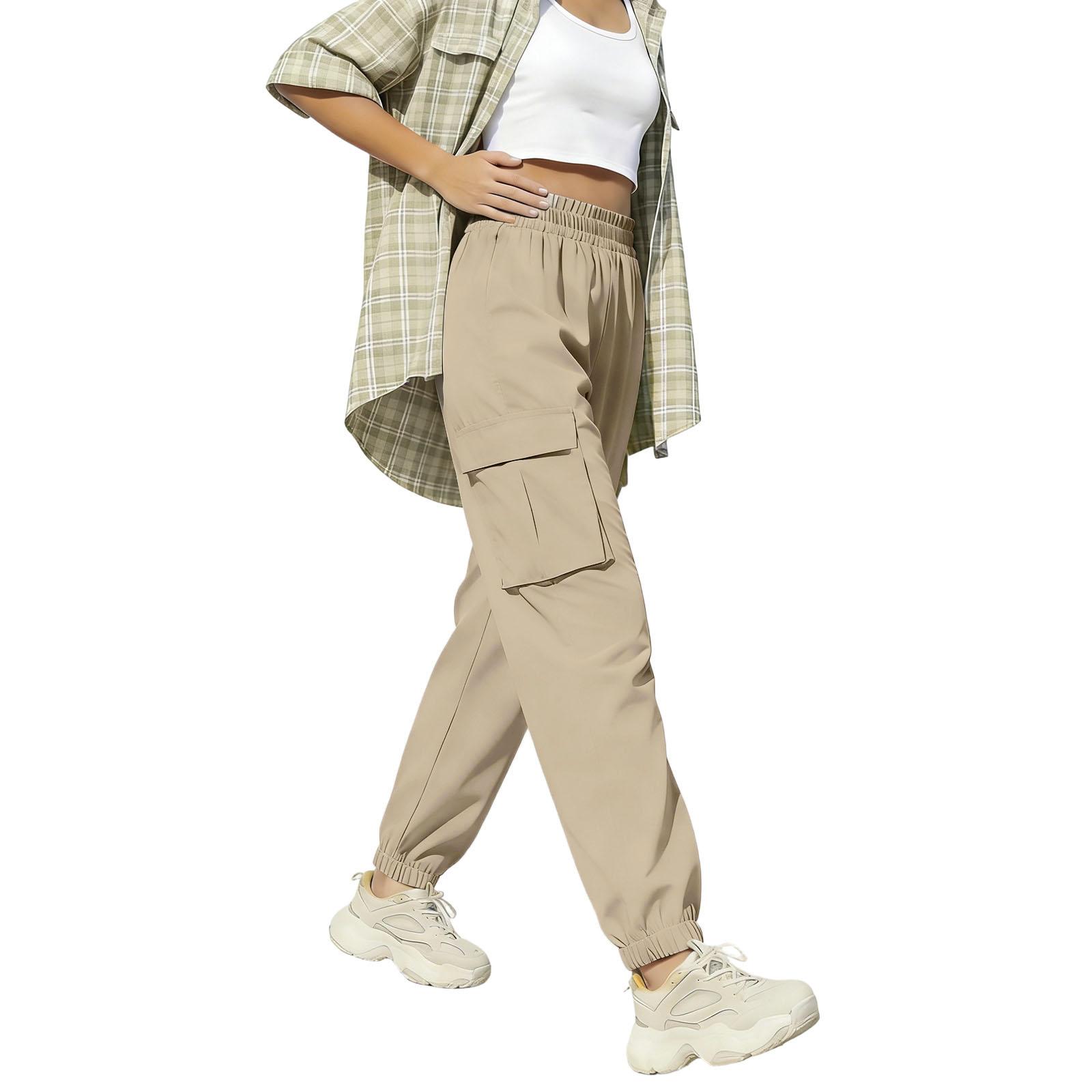 

Women s Loose Tapered Pants Without Drawstring Cargo Pants L
