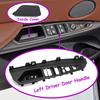 F15 F16 F85 F86 Car Front Left Driver Door Armrest Window Switch Panel Door Handle Cover For BMW X5 X6 2014-2018 51427329113