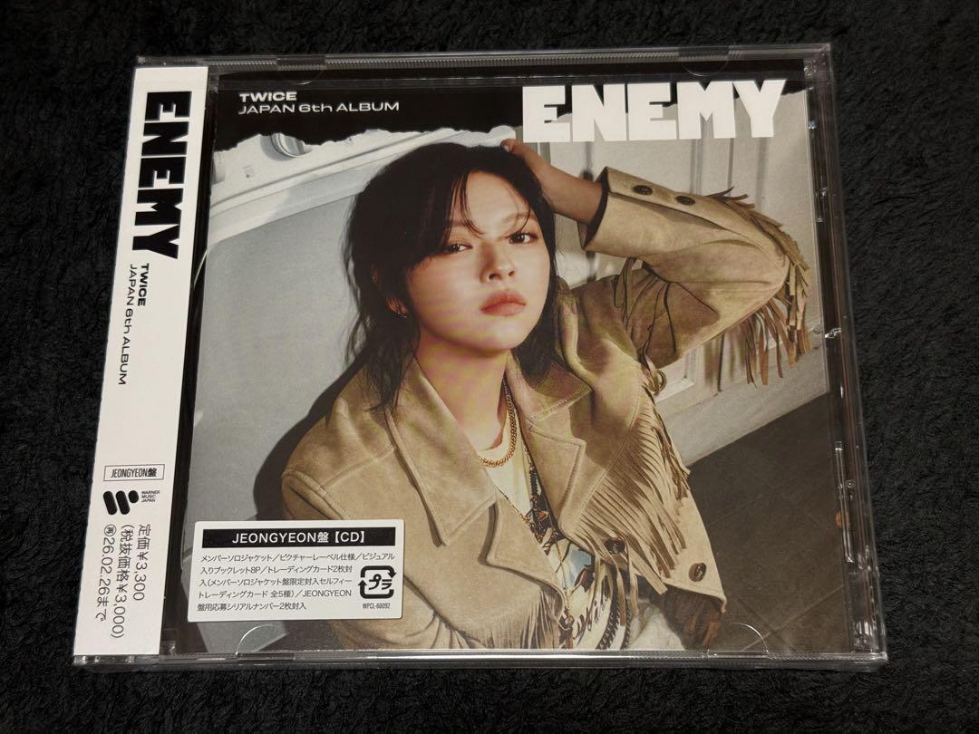 

[USED] TWICE JAPAN 6th ALBUM ENEMY Jeongyeon Edition