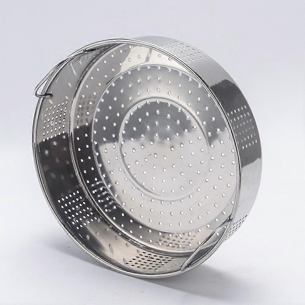 Bun Steamer For Home Practical Handles Design Stainless Steel Thicken Grid 1Pcs