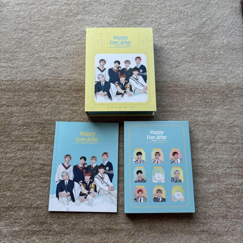 [USED] BTS Happy Ever After Japan Fan Meeting Blu-ray Hapieva