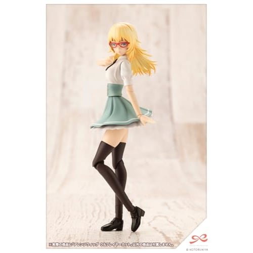 Kotobukiya (KOTOBUKIYA) Sosai Shojo Teien Arranged Wig Wolf Layer Cut Total Height Approximately 64mm 1/10 Scale Plastic Model