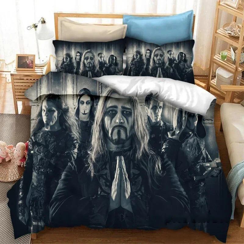 

Comforter 3D Printed Powerwolf Bedding Set For Bedroom Soft Modern S Comefortable Kids And Comforter (quilt)-EU Single(135*200cm)3pcs