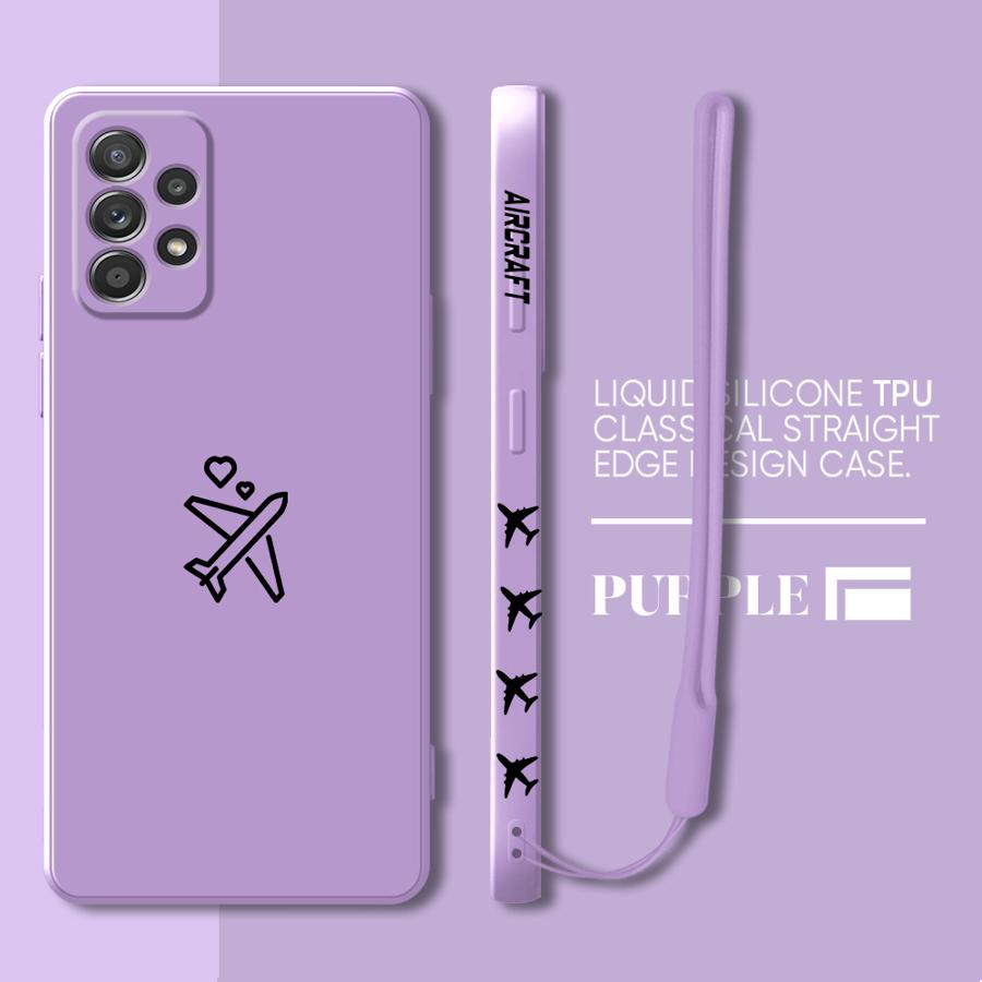 Aeroplane Phone Case for Samsung Galaxy A11 A12 A13 A14 A15 A16 A23 A25 A33 A34 A42 A53 A52s A54 TPU