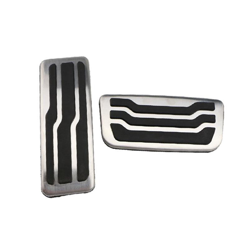 

Автомобильные накладки на педали из нержавеющей стали, чехол для Ford Everest Endeavour Raider Ranger 2016-2023, накладки на педали тормоза, газовое топливо AT