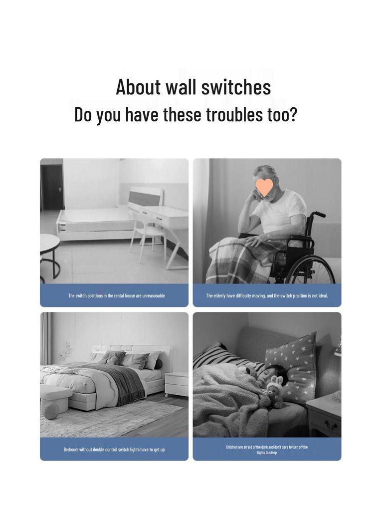 Lazy Man's Wireless Remote Light Switch: Smart, Effortless Control for Your Home Lighting