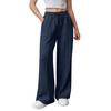 Women's Wide Leg Sports Pants High Waist Loose Drawstring Sports Jogging Pants