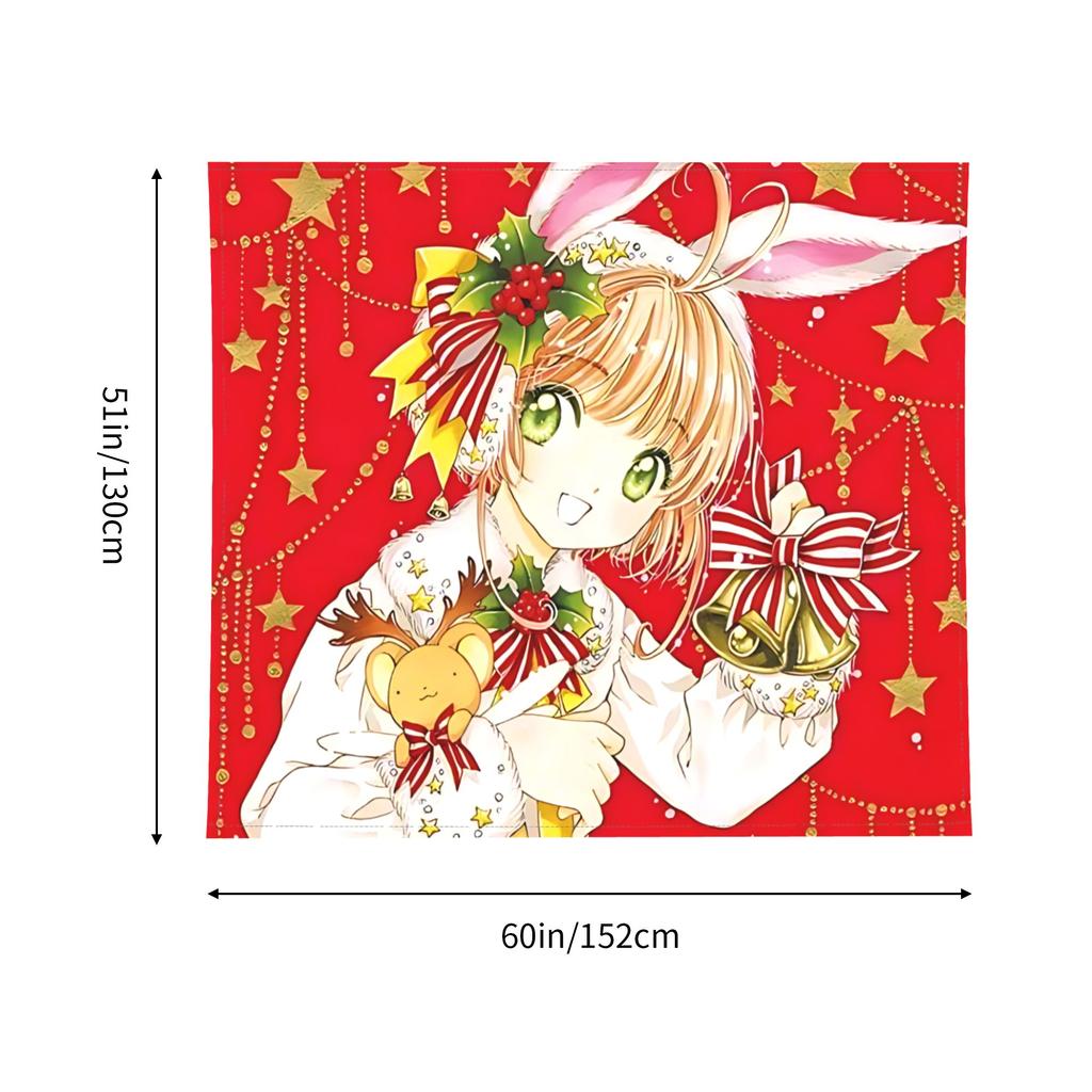 Anime Cardcaptor Sakura Cutecore Tapestry Wall Hanging Blanket Tapestry Home Decor Items Wall Decorations