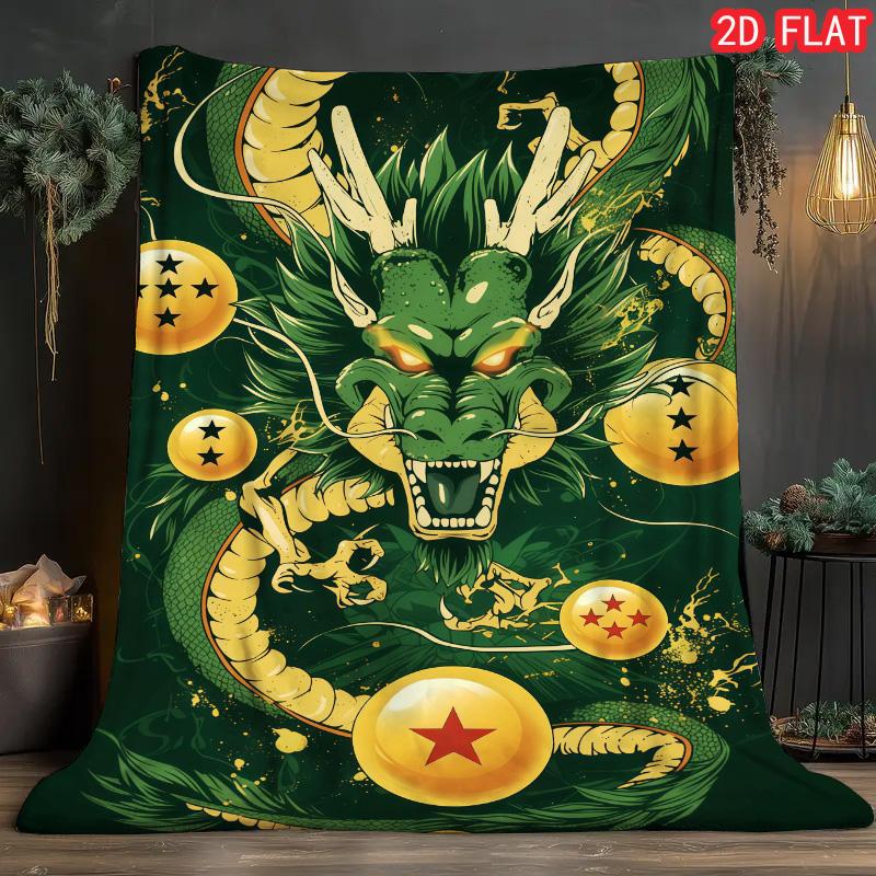 

Dragon Ball All Season Blanket Breathable Soft Flannel Blanket for Spring Summer Autumn Winter Use THW 75x90cm