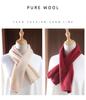 Women's Winter Wool Knit Cashmere Cowl Scarf - Thick, Warm, and Versatile Neck Protector
