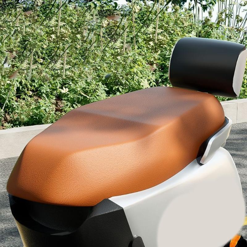 Waterproof Motorcycle Seat Cover, Motorcycle Seat Cushion, Black Dustproof Cover, Universal Flexible Seat Protector
