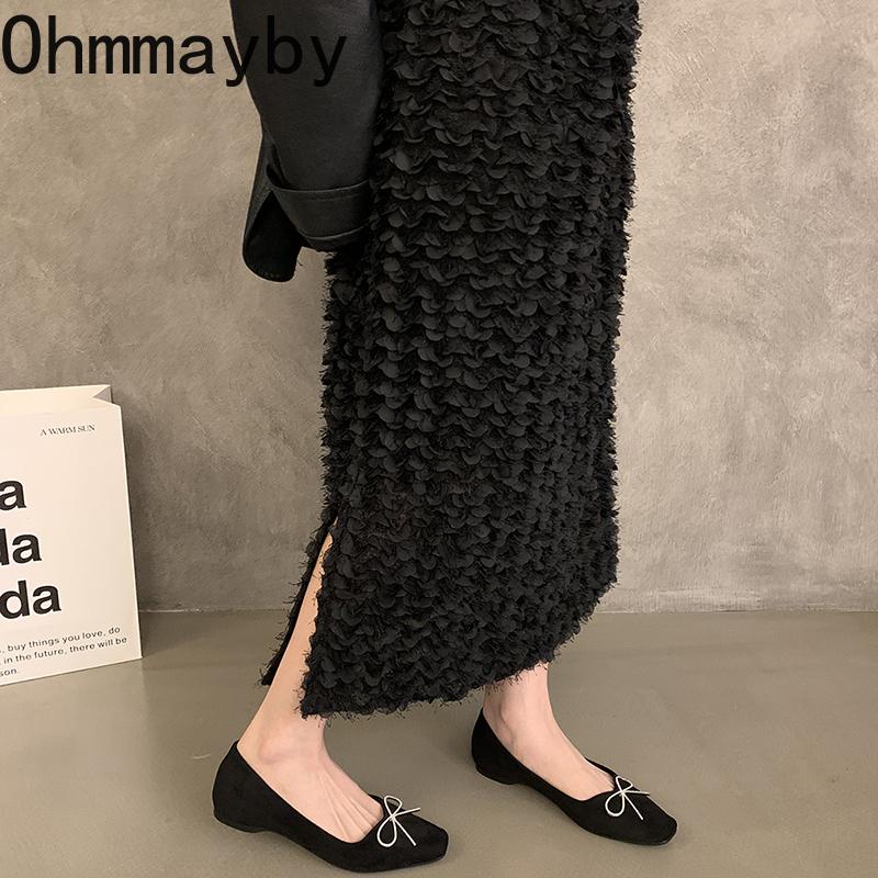 Designer Frühling Square Toe Damen Mary Jane Schuhe Mode Slip On Schuhe Prägnante weiche Sohle Kleid Street Style Schuhe