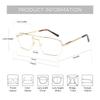 ZENOTTIC (XL Size) Classic Aviator Progressive Prescription Glasses Pilot Myopia Eyewear Photochromic Optical Eyeglasses Men