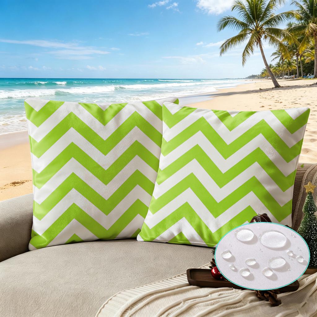 Modern Minimalist Polyester Waterproof Pillow Cover With Digital Print For Living Room Decor
