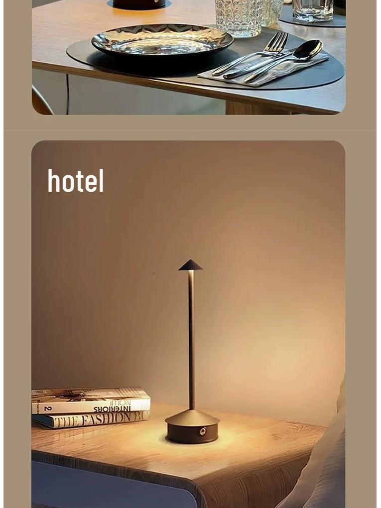 American Style LED Night Light - Creative Decorative Bedside Lamp for Restaurant or Study