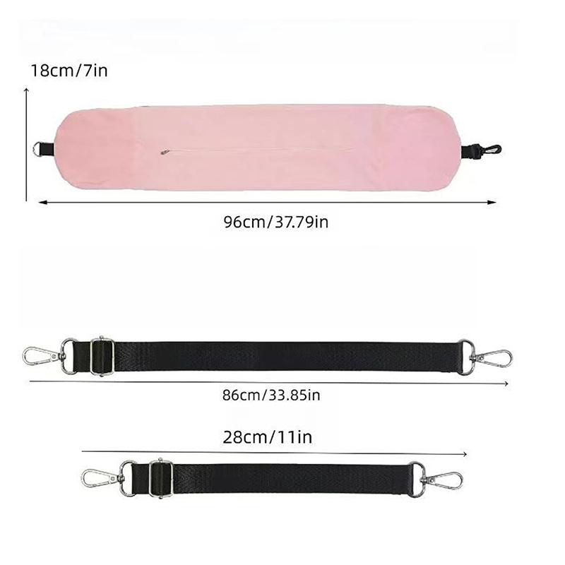 2 In 1 Travel Pillow U Shaped Neck Support and Fluffy Fillable Pillowcase Portable with Carrying Bag for Car Plane Train Camping