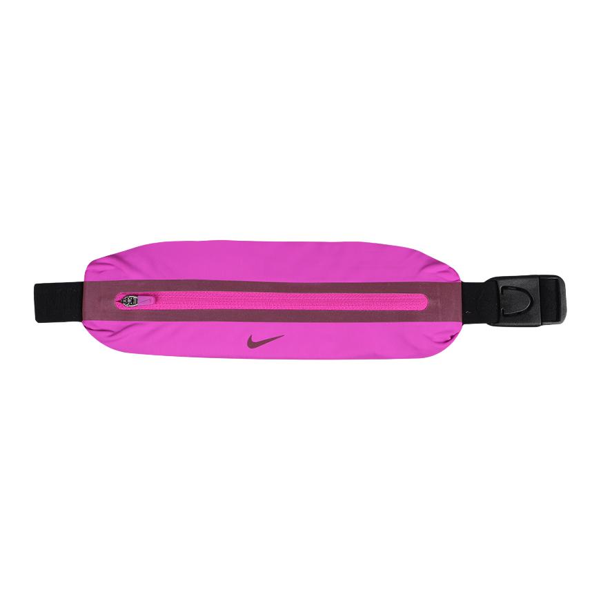 Nike Printed Zipper Closure Nylon Waist Bag Regular Couple Style Unisex Waist Bag Black Blue Purple CV1116