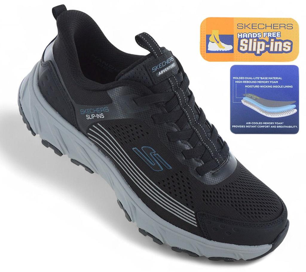 Skechers Slip-ins Hillcrest 2.0 - Men's Outdoor Shoes Black 237800-BLK ORIGINAL