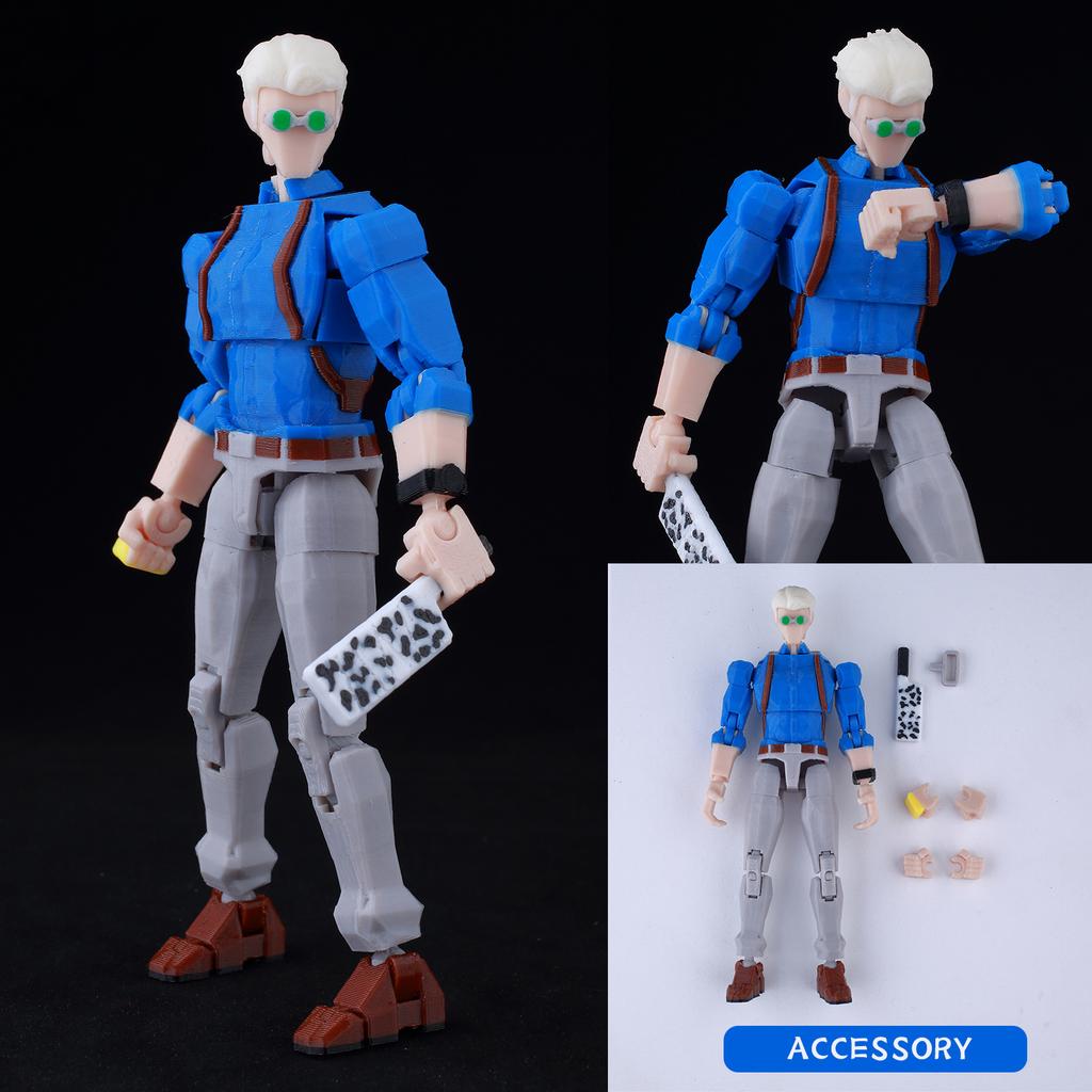 3D-gedruckte Dummy13 Jujutsu Kaisen Ryomen Sukuna Actionfigur Anime Modell Spielzeug Mehrgelenkig Posenverstellbar Sammlerstück Spielzeug Geschenk