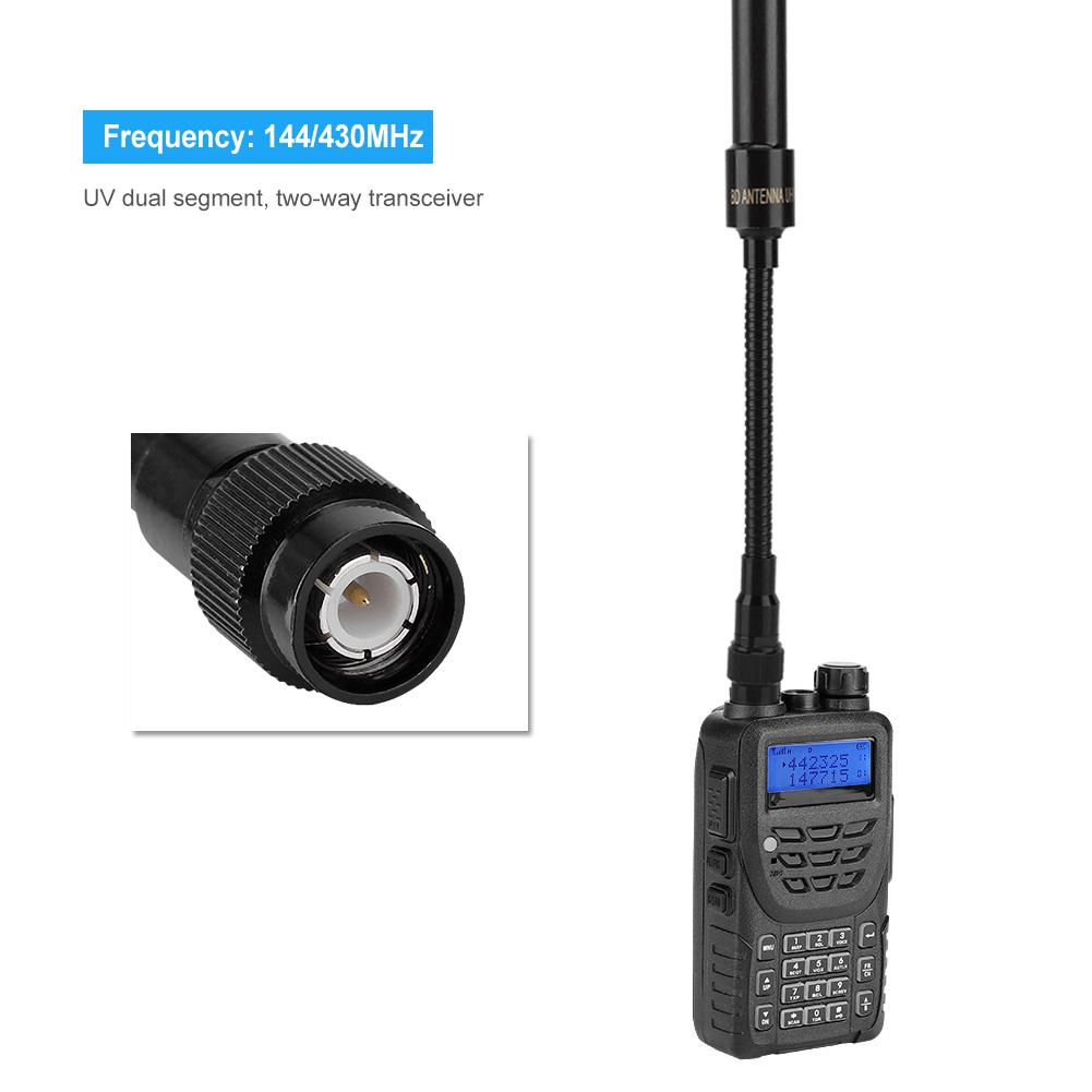 TNC Head Wirless Tactical Gooseneck Antenna Folding Tactica handheld Radio Antenna Two way