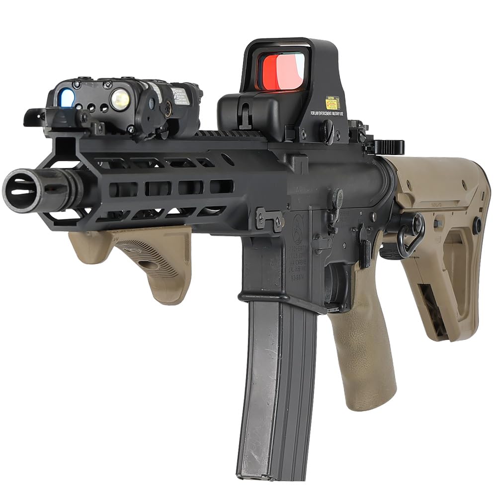 Ryohin Buhin IOTECH 551 Holographic Dot Sight Replica with Ruby Lens for 20mm Rails (Black)