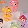 New 3D Flocking DIY Blind Box with Cute Resin Doll Ornaments