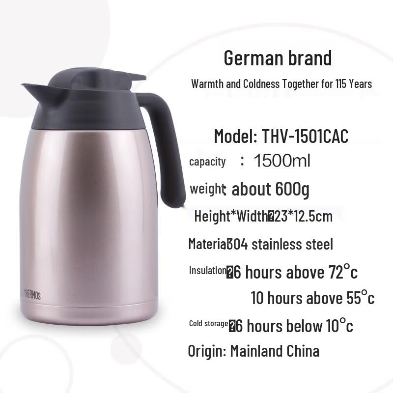 THERMOS THV-1501 Insulated Travel Flask