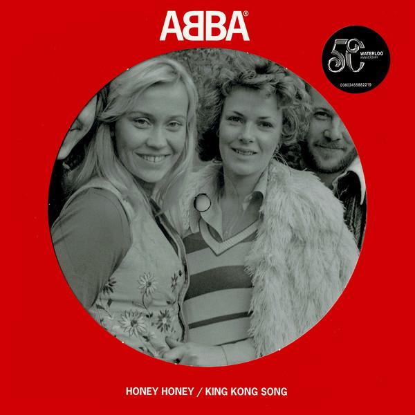 

7inch Record ABBA - Honey Honey / King Kong Song (Pictu 00602455882219 Polar 2024 USA & Euro Pop