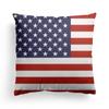 Sofa Pillow Case Does Not Include Pillow Core Living Room European-style Rice-shaped National Flag Mediterranean Bay Window Pillow British Style