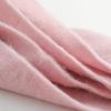 Men's and Women's Thick Woolen Scarf: Solid Color Knitted, Warm, Tassel-Edged, Imitation Cashmere for Winter