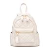 Bag Women's Plaid Backpack Summer New Women's Backpack ins Trend Embroidery Thread Rhombus Student Backpack