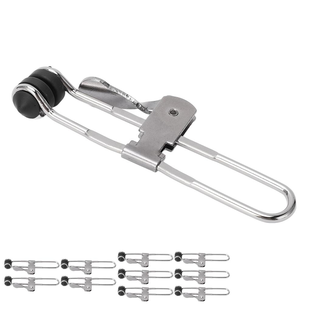 Lever Action Grid Clamp Multifunctional Stainless Steel Rust Proof Tile Mounting Clips Suspended Ceiling Tools Clamps