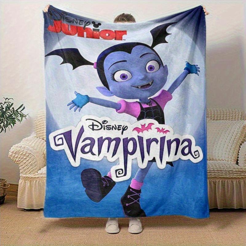 1pc, Vampirina Disney Junior Vampirina Home Decorative Throw Blanket Perfect for Couch, Bed, Travel, Camping, Car