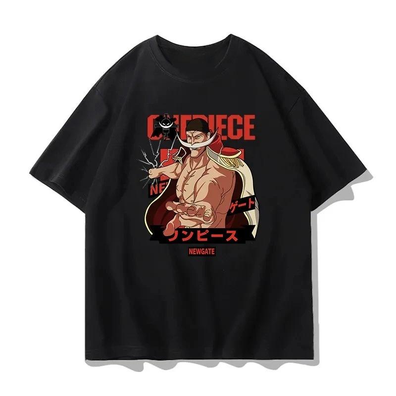 One Piece Graphic TShirt Luffy ACE Anime Tee Unisexs Summer Fashion Oversize Street Casual Y2K Tops Streetwear Clothing 2026