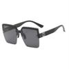 New Fashion Rimless Sunglasses Half Frame UV Protection Women High End Glasses Trendy DS 8059