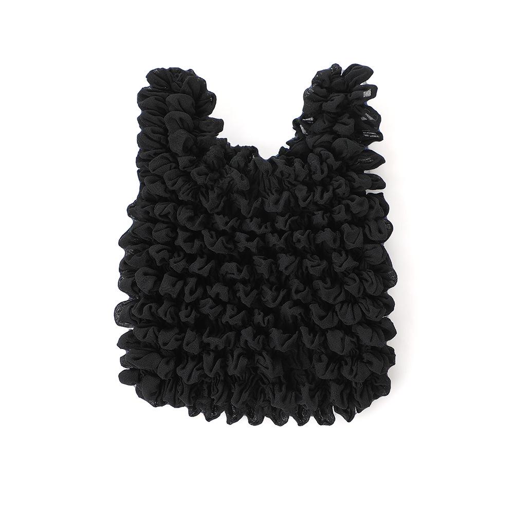 Magic Telescopic Pleated Shopping Bag - Elastic, Bubble Design, Pineapple Style Handbag