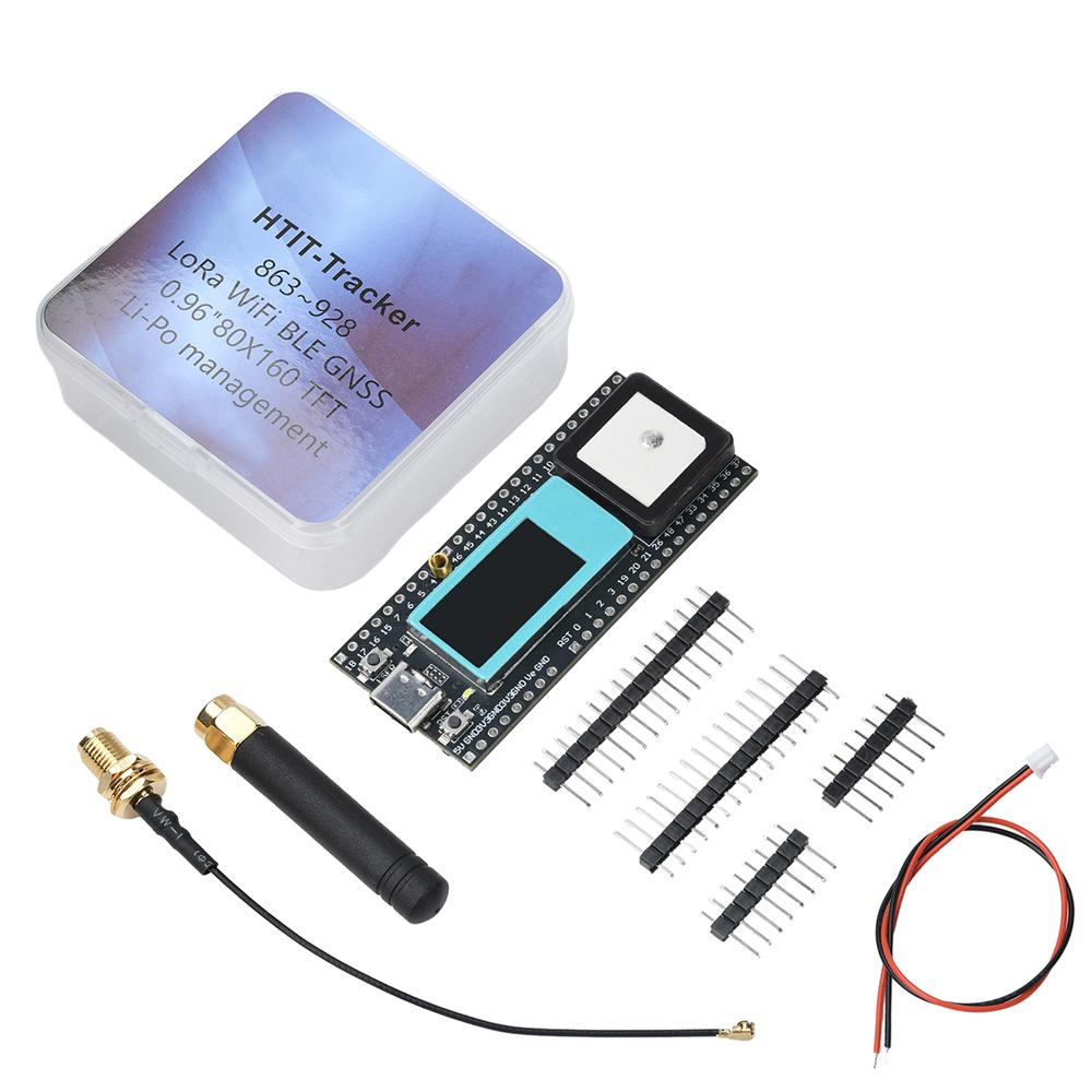 Wireless Tracker ESP32-S3FN8+X1262+UC6580 Supports WiFi/Bluetooth/LoRa/Gnss/Tracking GPS Onboard LCD Display Type C