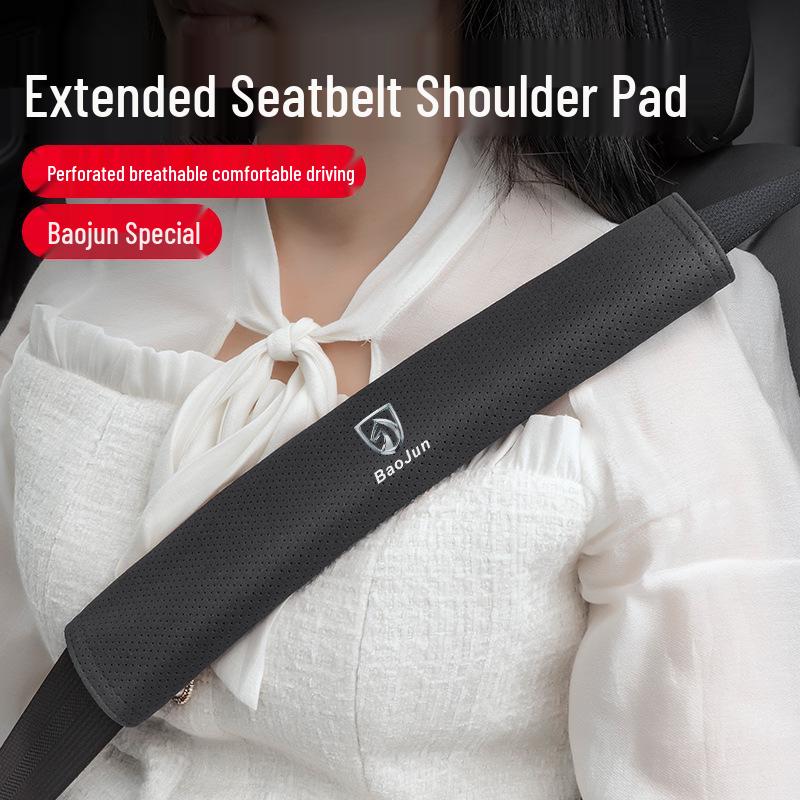 Baojun 560, 730, 510, 310 KiWi RC3 Car Seat Belt Shoulder Protector - Prevents Neck Chafing.