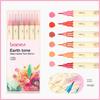 6pcs/set Classic Style Colors Double Tip Marker Pens Line Drawing Watercolor Pen for Calligraphy Student Art Painting School Stationary